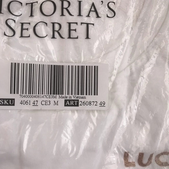 Victoria's Secret St Patrick's Day Shamrock 4 leaf Clover Lucky You - Picture 5 of 6